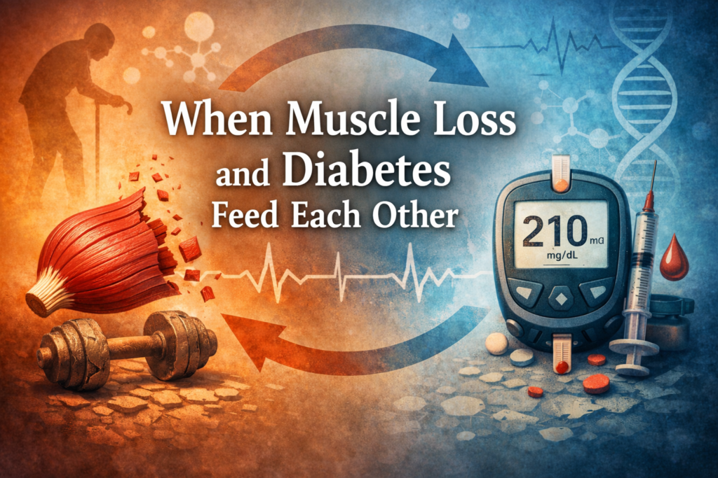 When Muscle Loss and Diabetes Feed Each Other